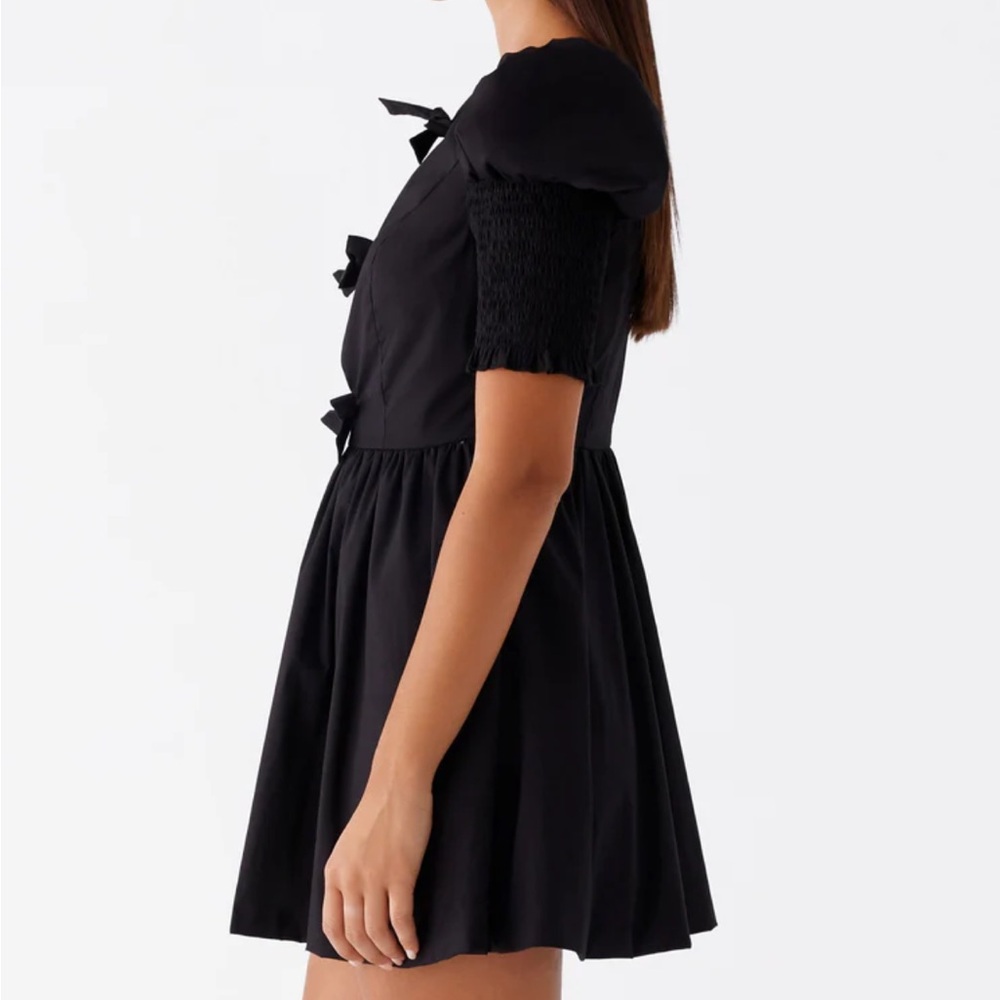NWT Peppermayo Leonie Tie Front Mini Dress - Picture 4 of 6